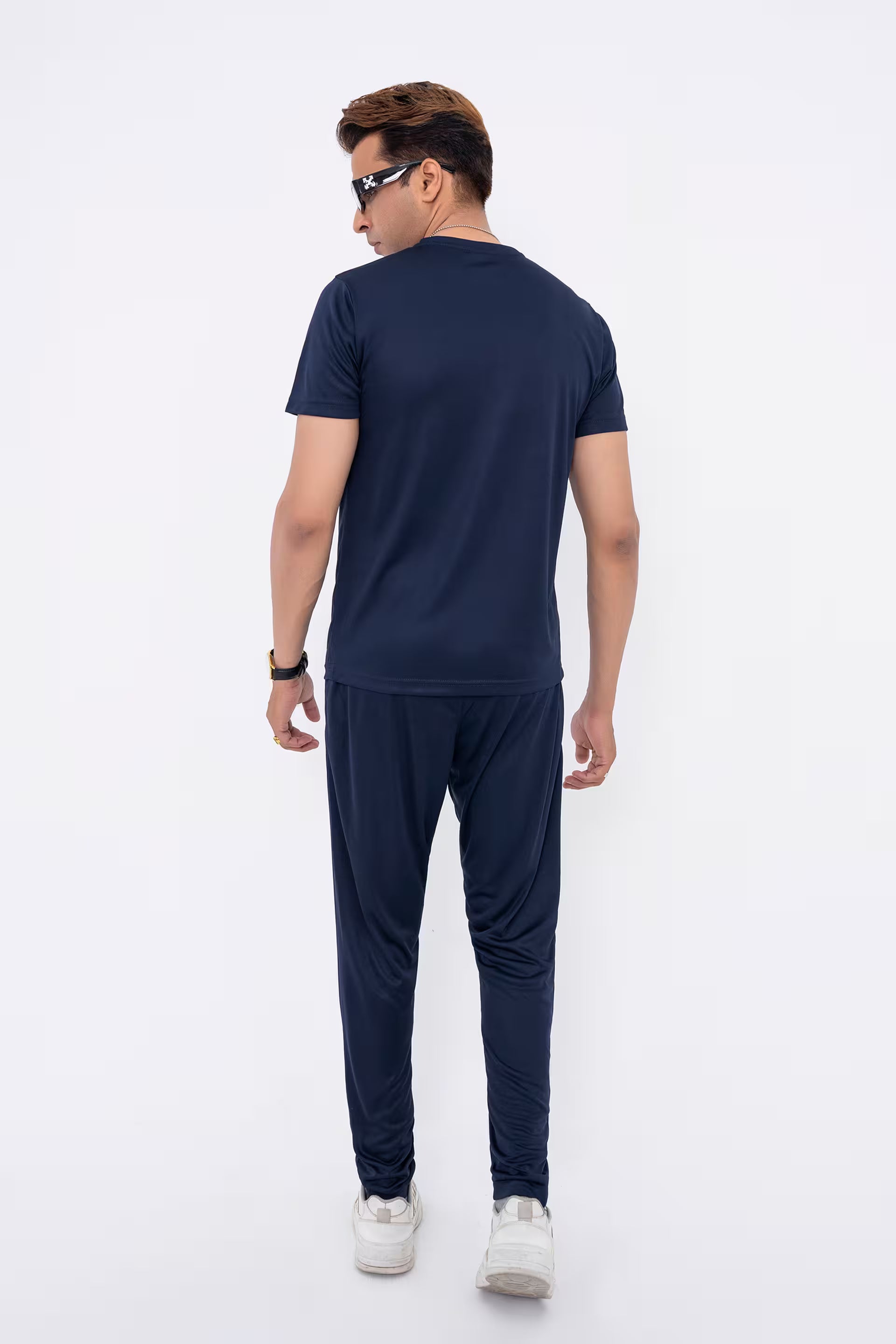 T-shirt front view Navy