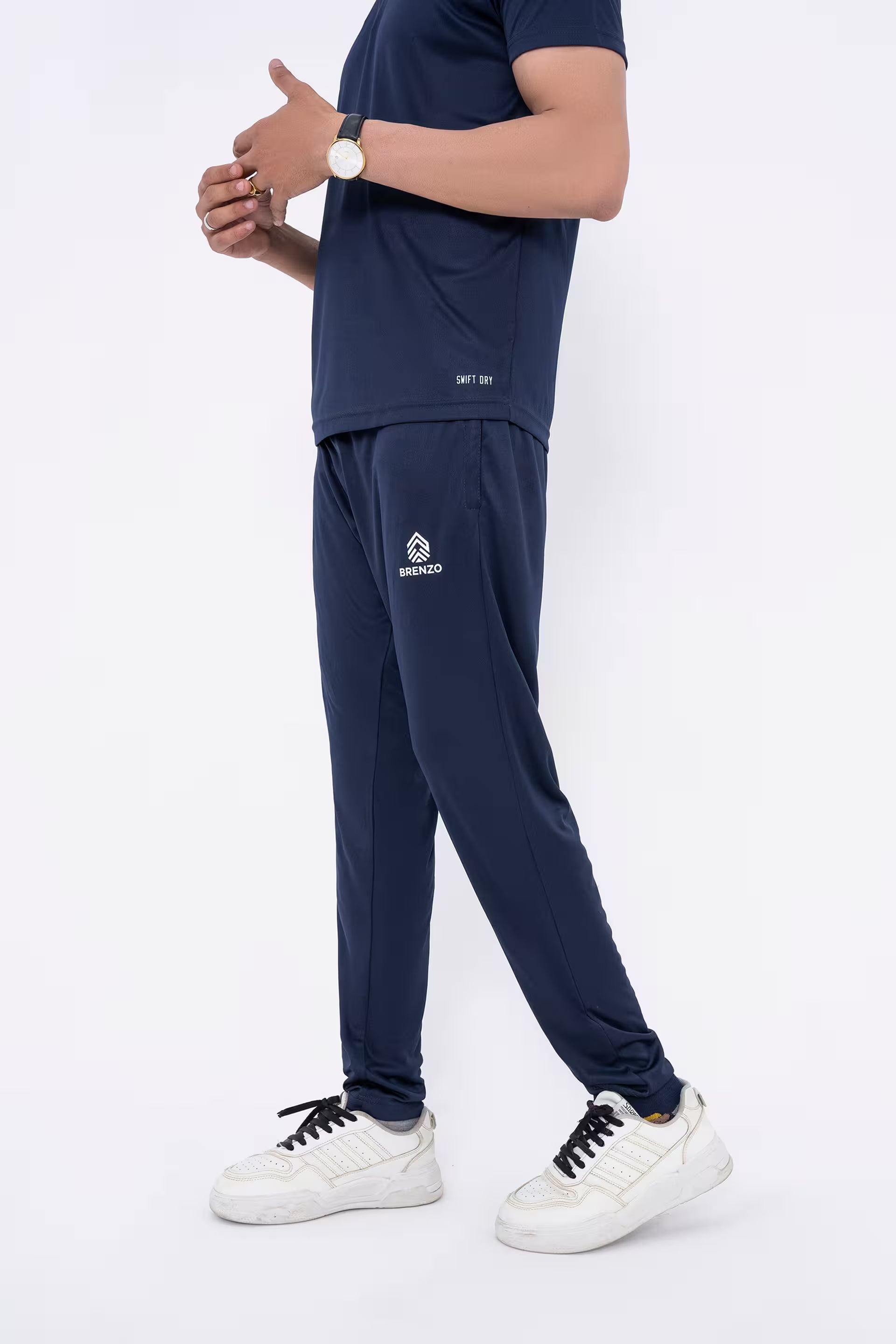 T-shirt front view Navy